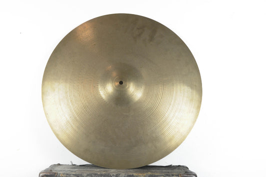 1970s Zildjian A 21" Hollow Logo Ride Cymbal 3358g