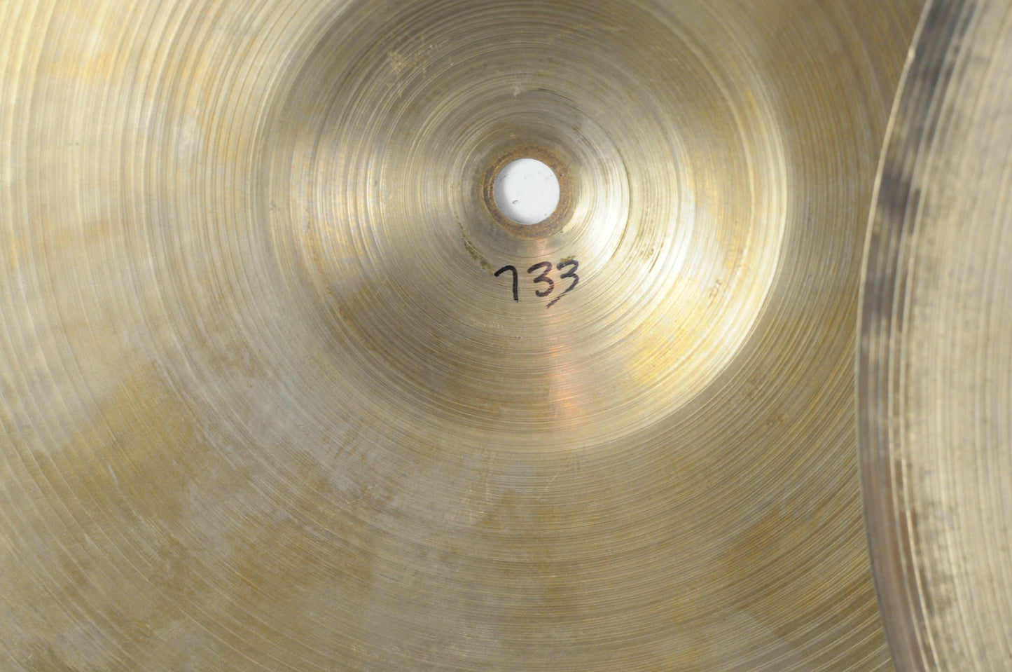 1950s Zildjian A 14" Thin Hi Hat Cymbals 733g 773g
