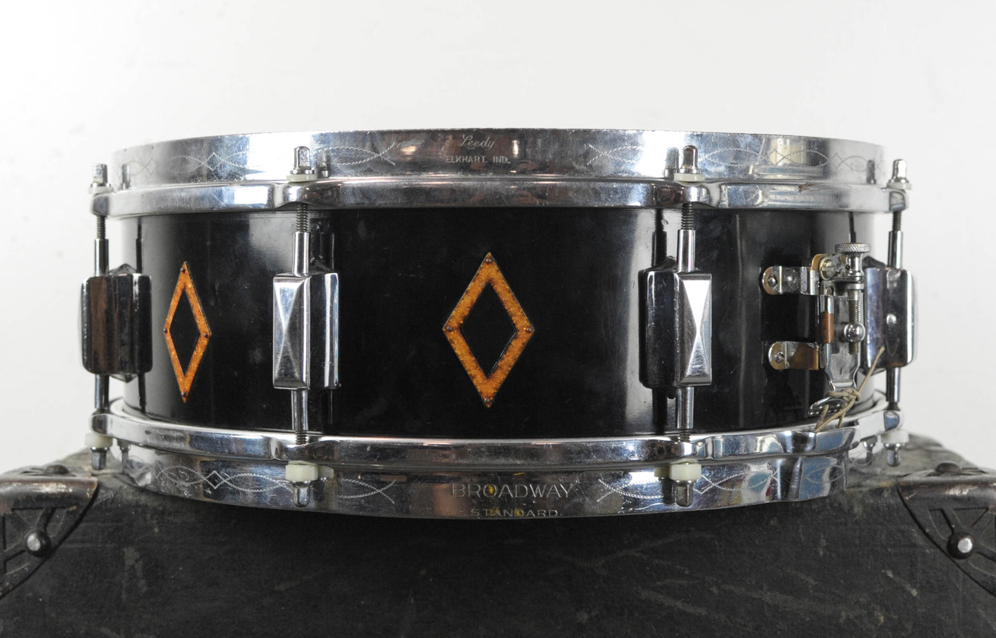 1930s Leedy 5x14 "Full Dress" Broadway Standard Snare Drum