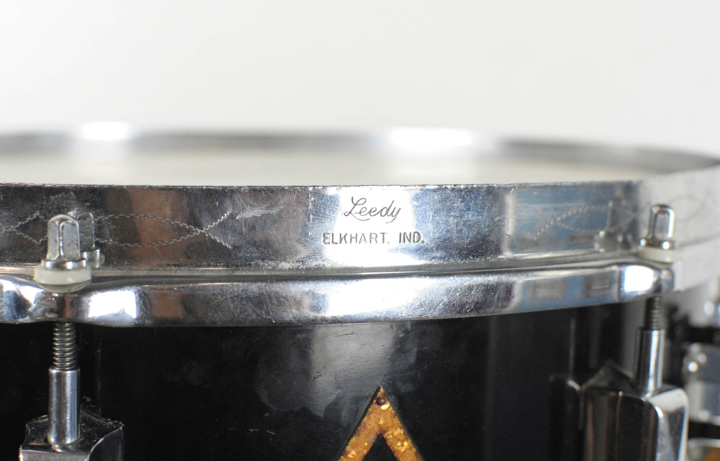 1930s Leedy 5x14 "Full Dress" Broadway Standard Snare Drum