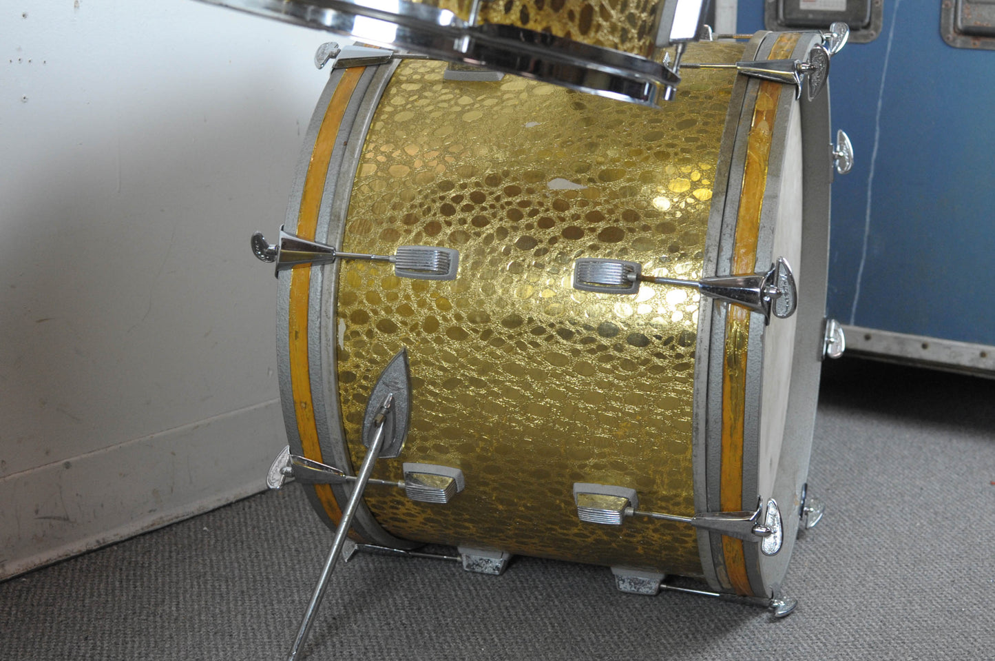 1960s Vox "Gold Croco" 14x20 8x13 and 16x16 Drum Set