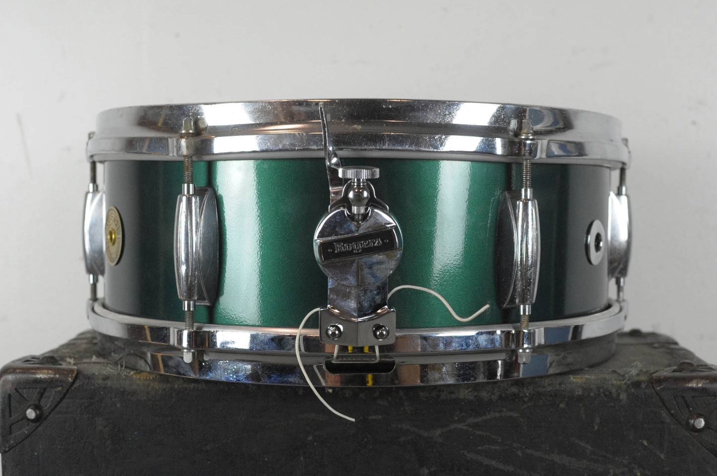 1960s Gretsch 5x14 Dixieland "Cadillac Green" Snare Drum