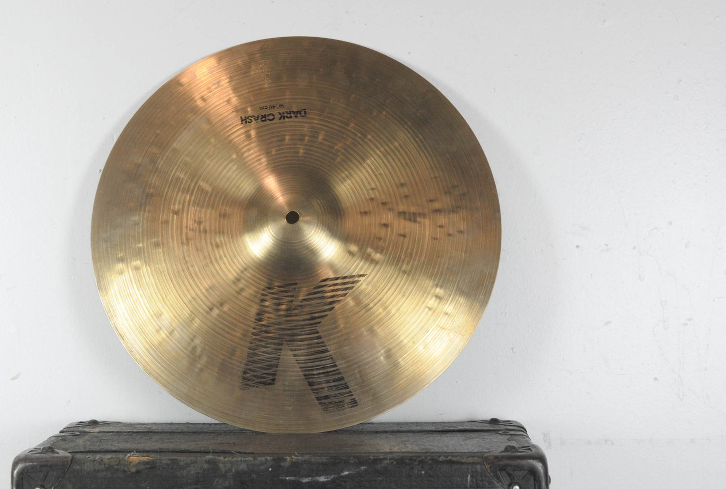 1990s Zildjian IAK 16" Dark Crash Cymbal 1078g