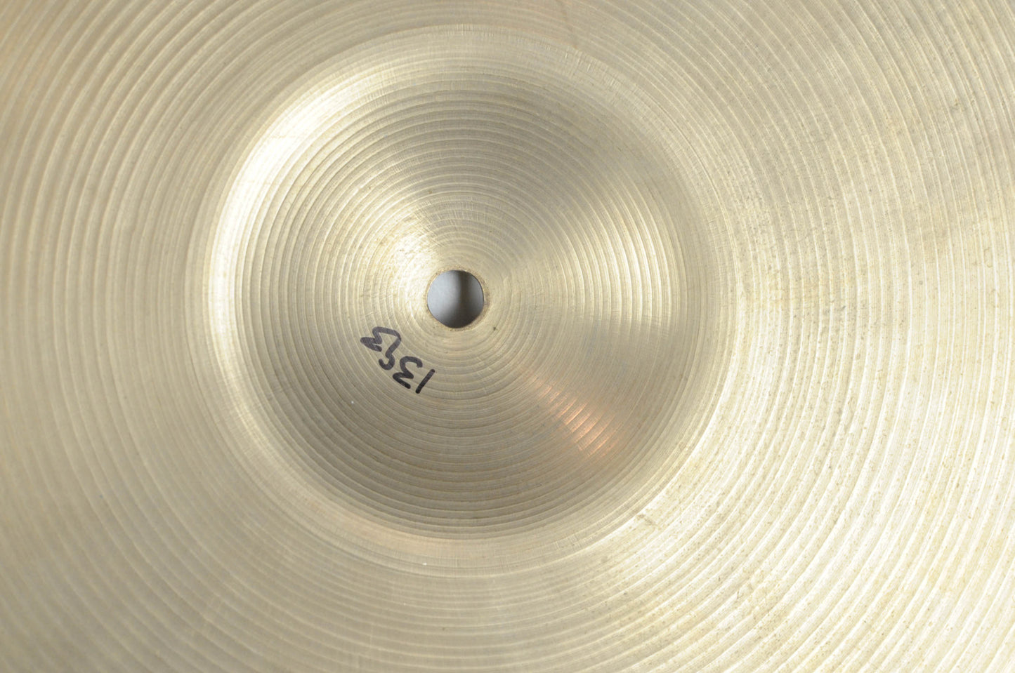 1970s Zildjian A 14" "New Beat" Hi Hat Cymbals 1077g 1393g