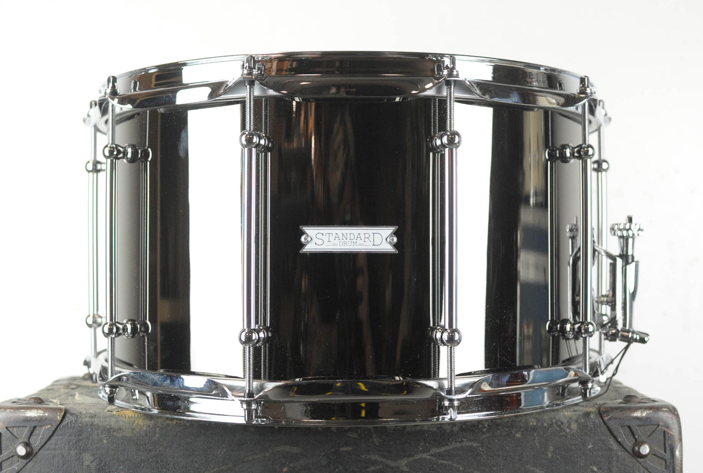 Standard Drum Co. 8x14 Black Nickel Snare Drum