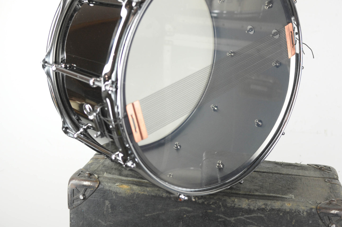 Standard Drum Co. 8x14 Black Nickel Snare Drum