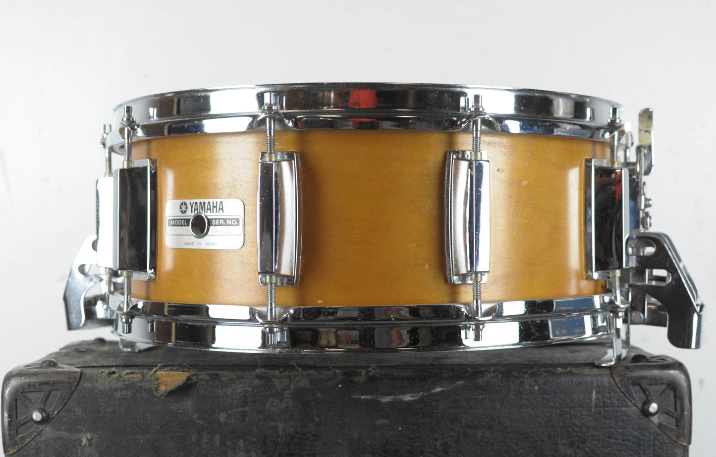 1980s Yamaha Recording Custom 5x14 Real Wood SD-055D Snare Drum