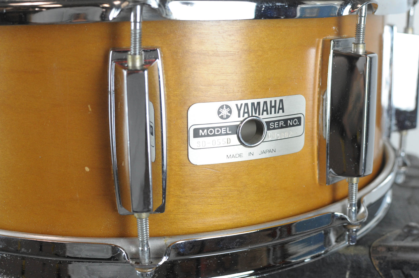1980s Yamaha Recording Custom 5x14 Real Wood SD-055D Snare Drum