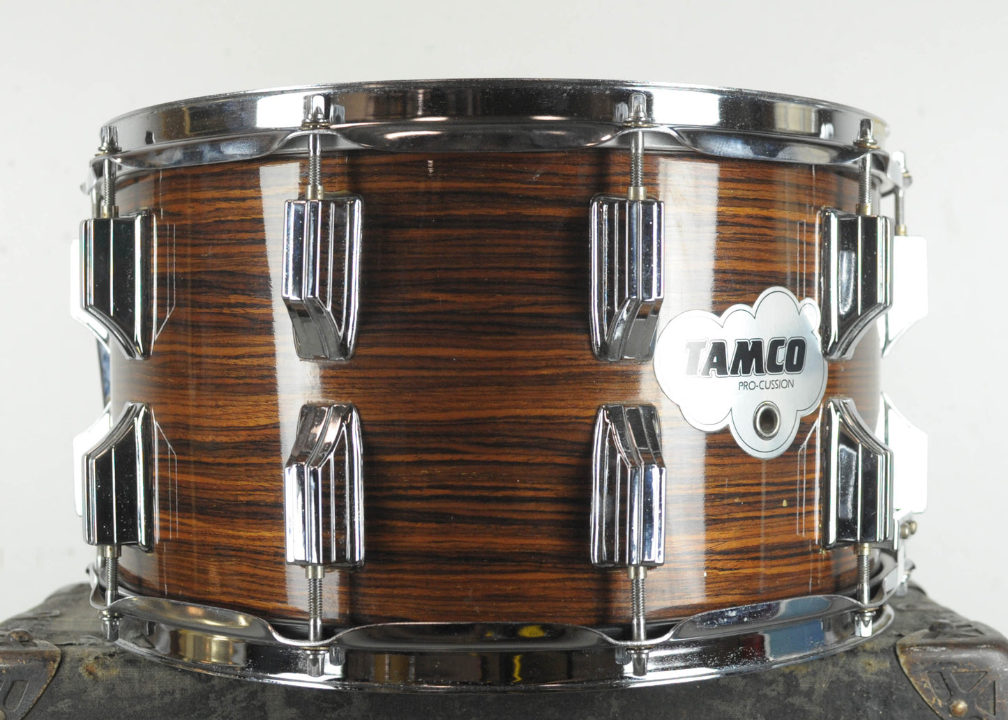 Vintage Tamco 8x14 "Rosewood" Snare Drum