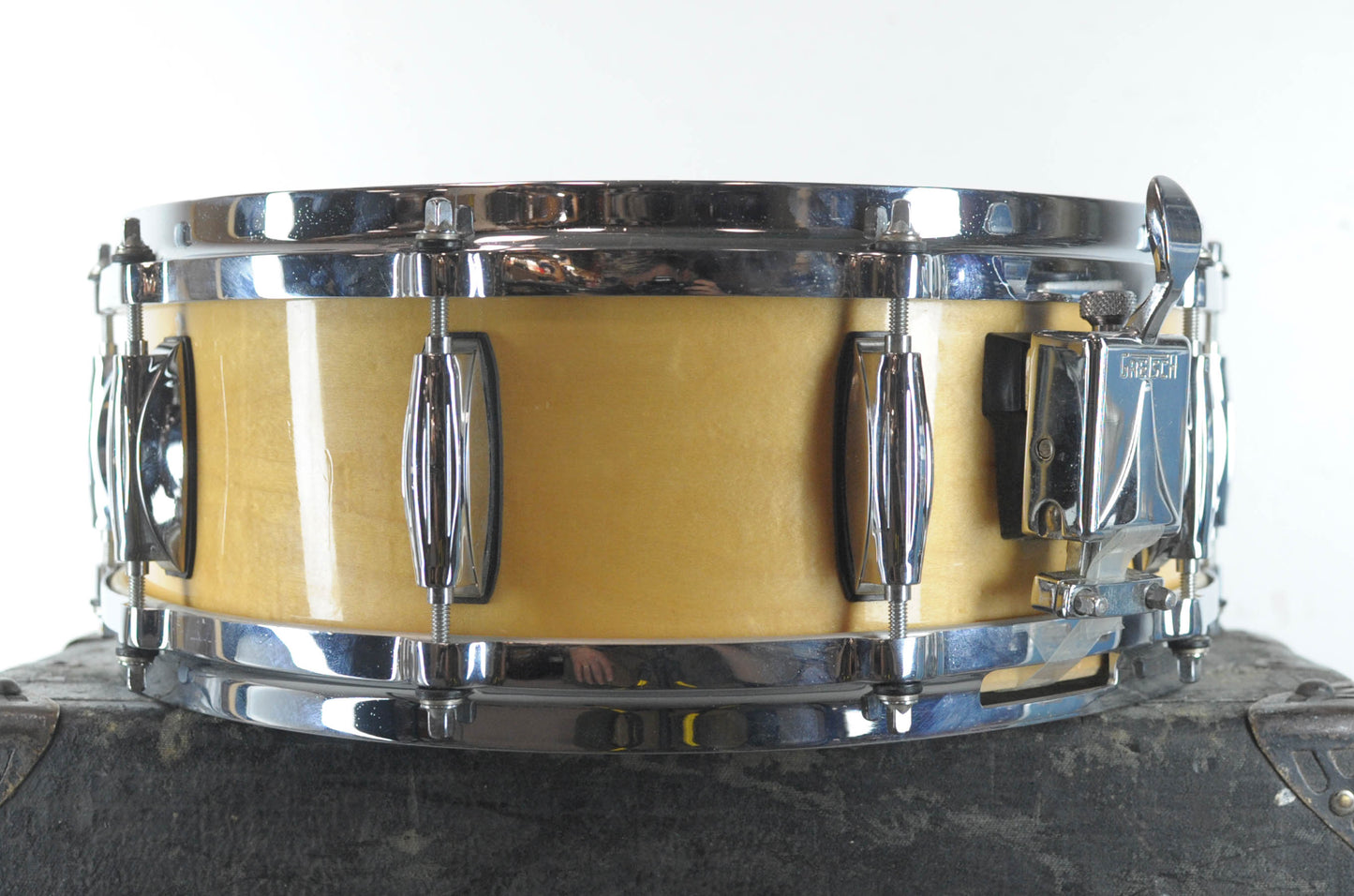 2000s Gretsch Renown 5x14 Natural Maple Snare Drum