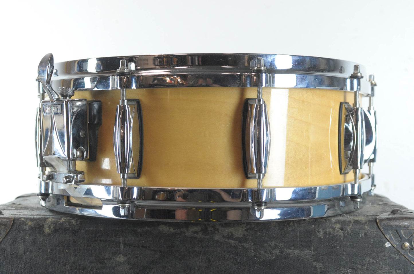 2000s Gretsch Renown 5x14 Natural Maple Snare Drum