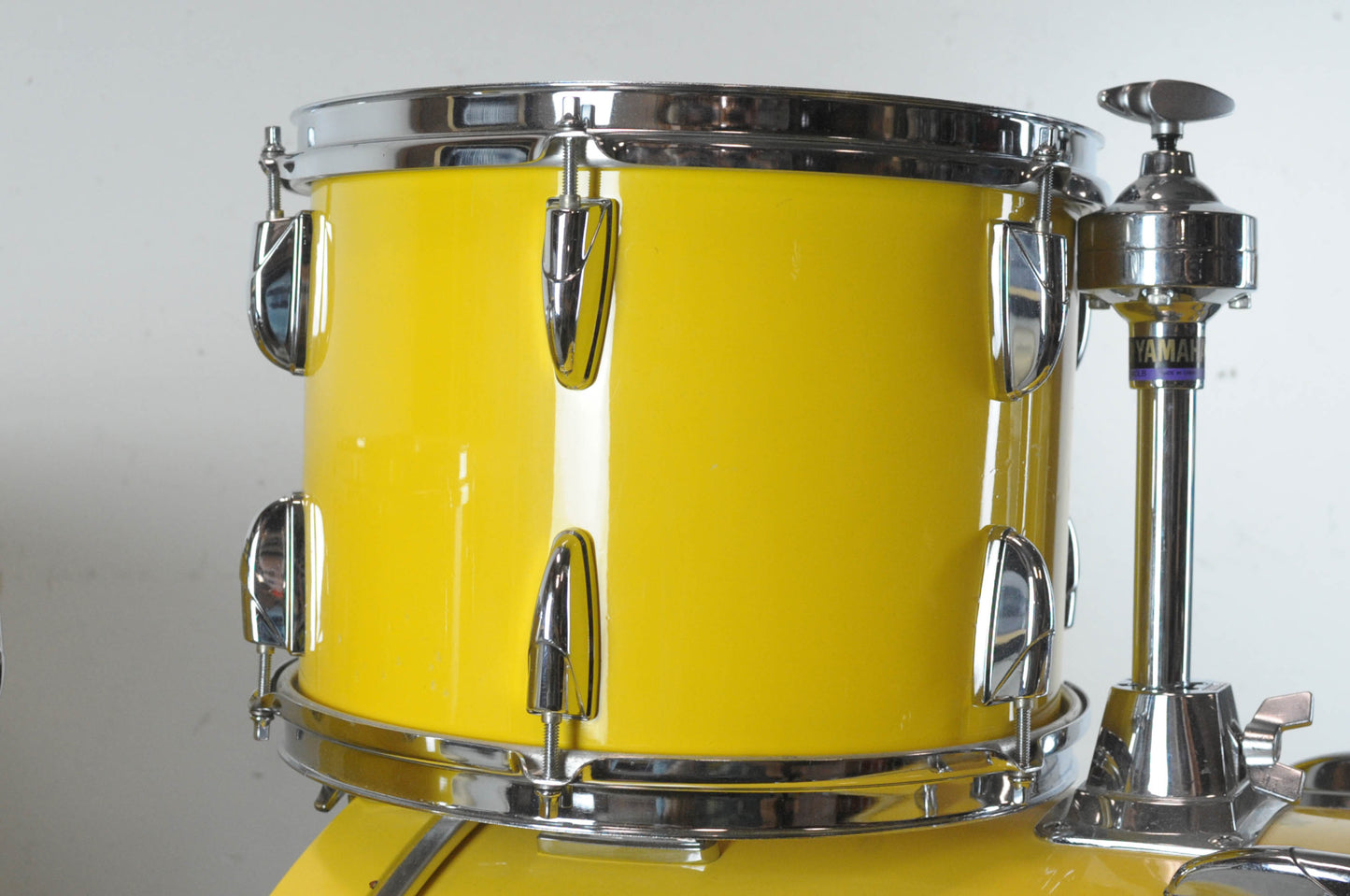 1980s Yamaha Tour Custom 8000  "Mellow Yellow" Drum Set