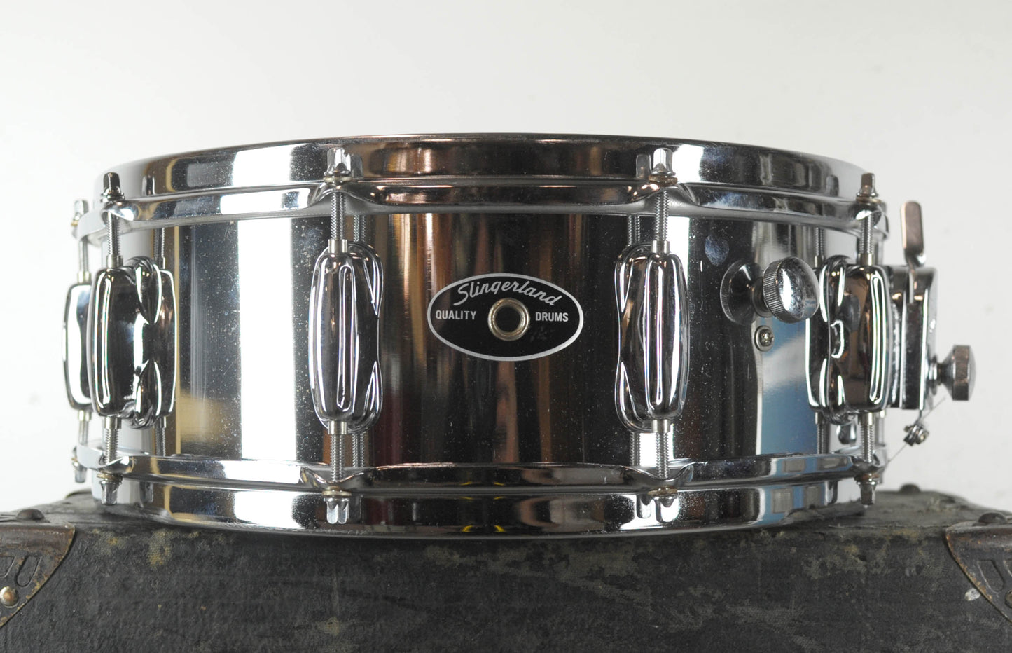 1990s Slingerland "HHS" 5x14 Chrome Snare Drum