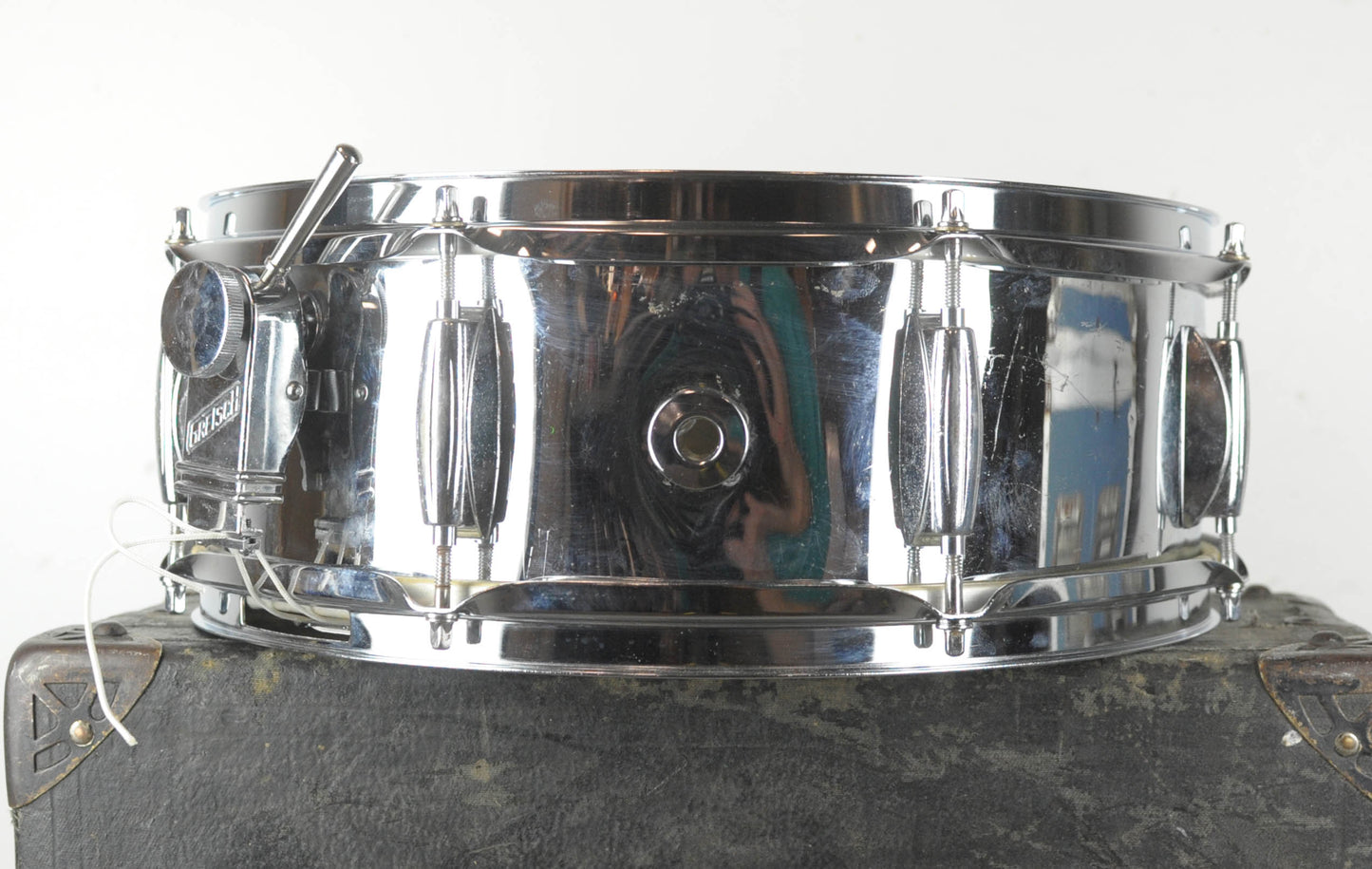 1960s Ludwig 5x14 Gretsch Model 4160 "Non-Banded" Snare Drum