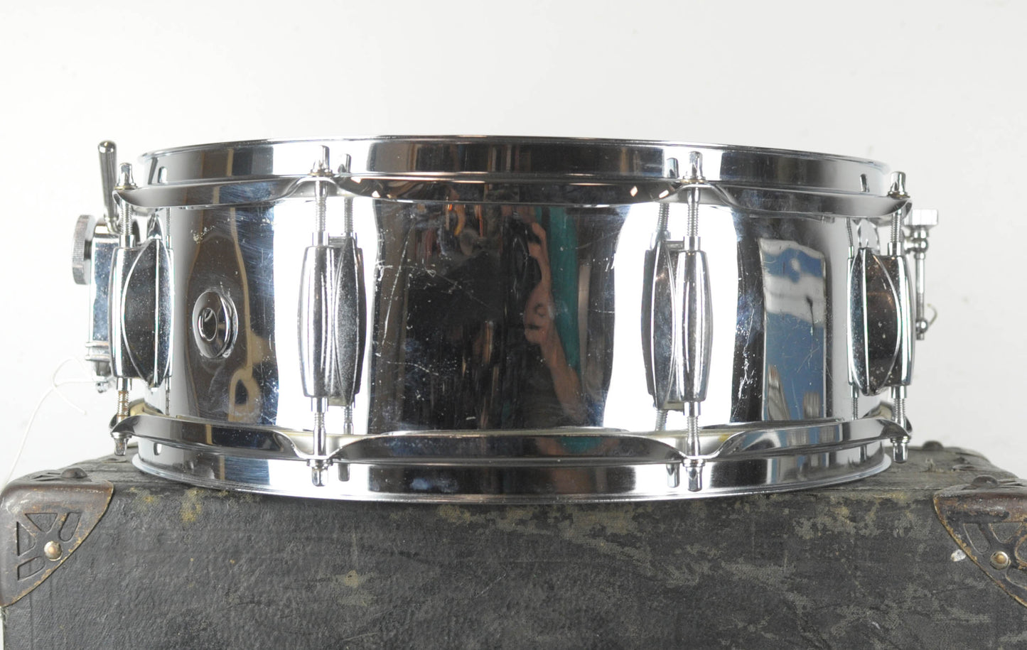 1960s Ludwig 5x14 Gretsch Model 4160 "Non-Banded" Snare Drum