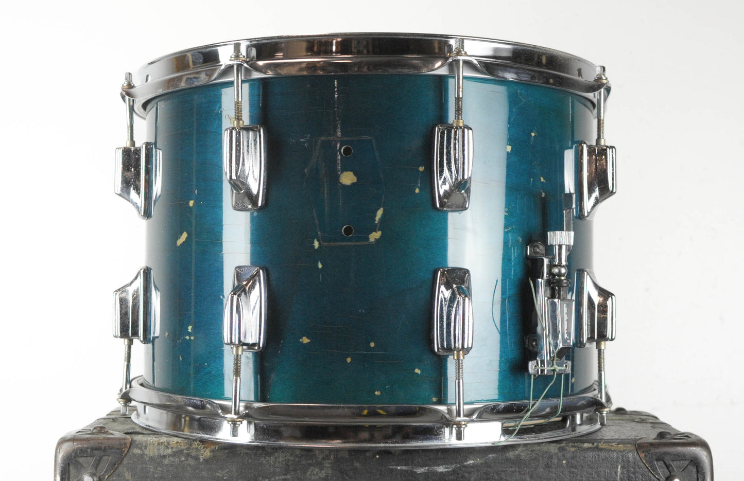 Vintage Tama Superstar 10x14 Aquamarine Snare Drum