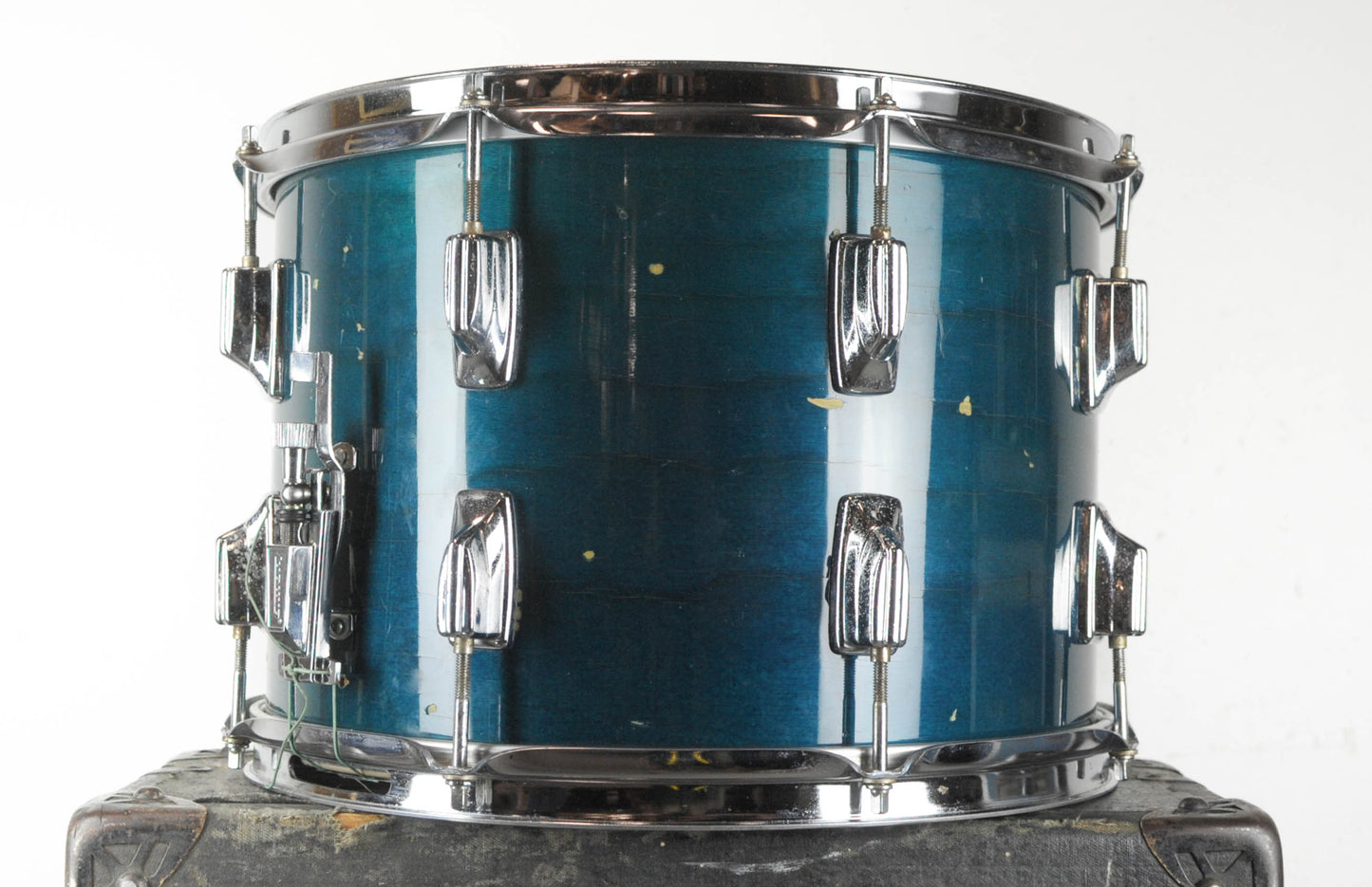 Vintage Tama Superstar 10x14 Aquamarine Snare Drum