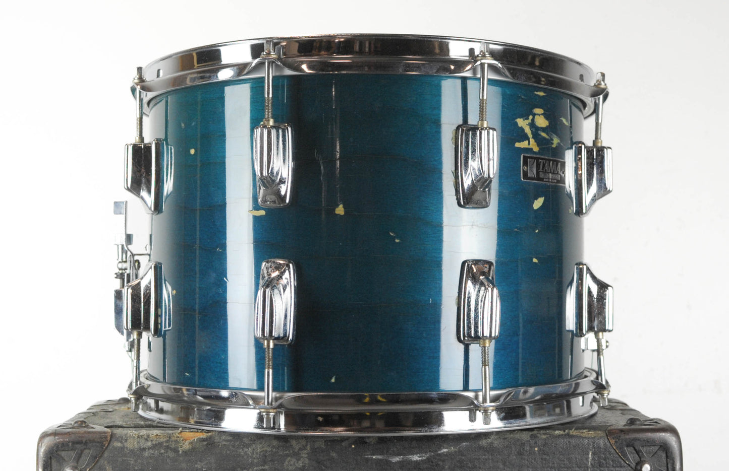 Vintage Tama Superstar 10x14 Aquamarine Snare Drum