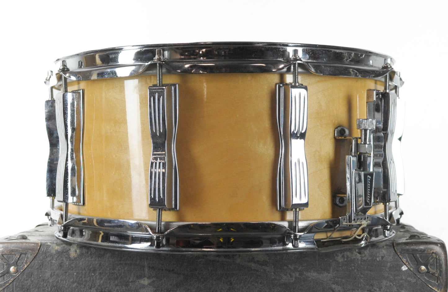 1980s Ludwig 6.5x14 "Rock/Concert" Natural Maple Snare Drum