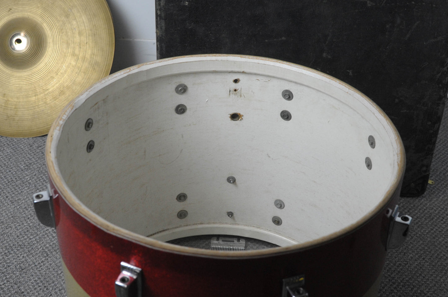1960s Ludwig "Tri-Band" Super-Classic 12x15" Parade Snare Drum