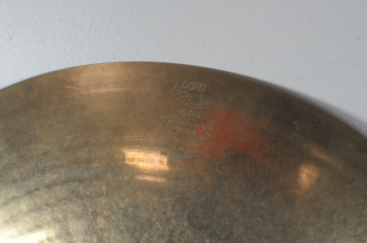 2016 Zildjian A Custom 20" Ping Ride Cymbal 2339g