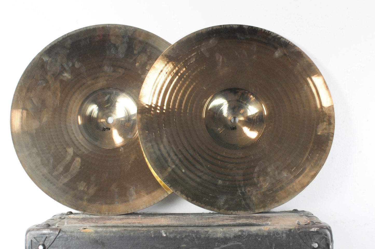 2011 Zildjian A Custom 14" Hi Hat Cymbals 1096g 1211g