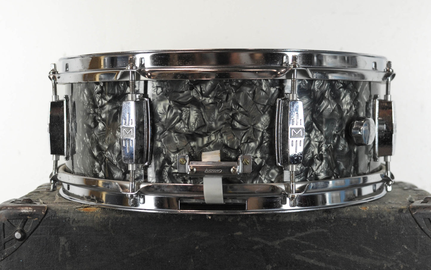 1960s "Miller" 5x14 Black Diamond Pearl Snare Drum