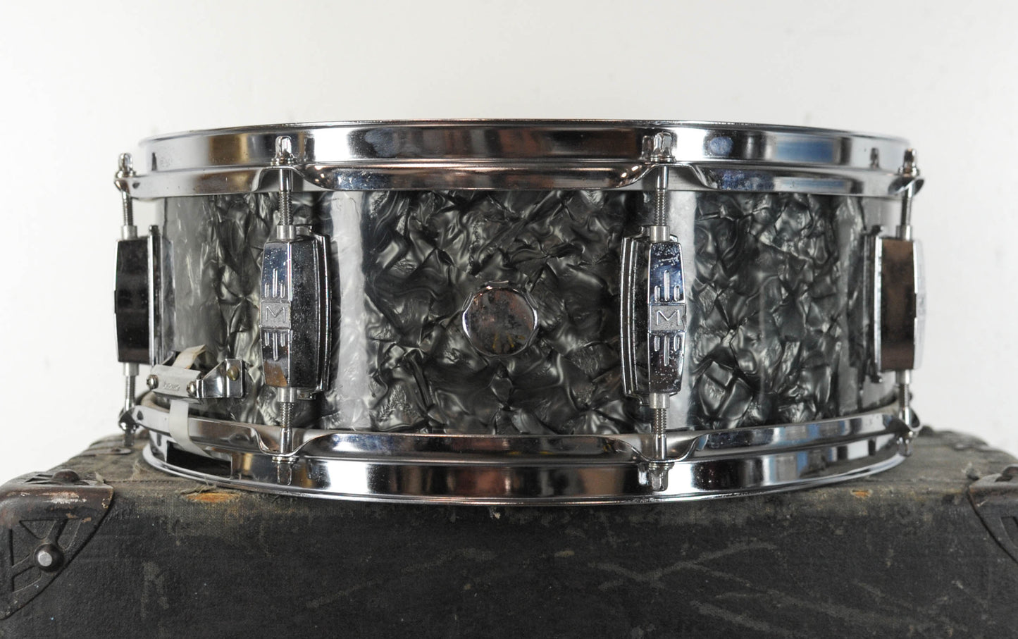 1960s "Miller" 5x14 Black Diamond Pearl Snare Drum