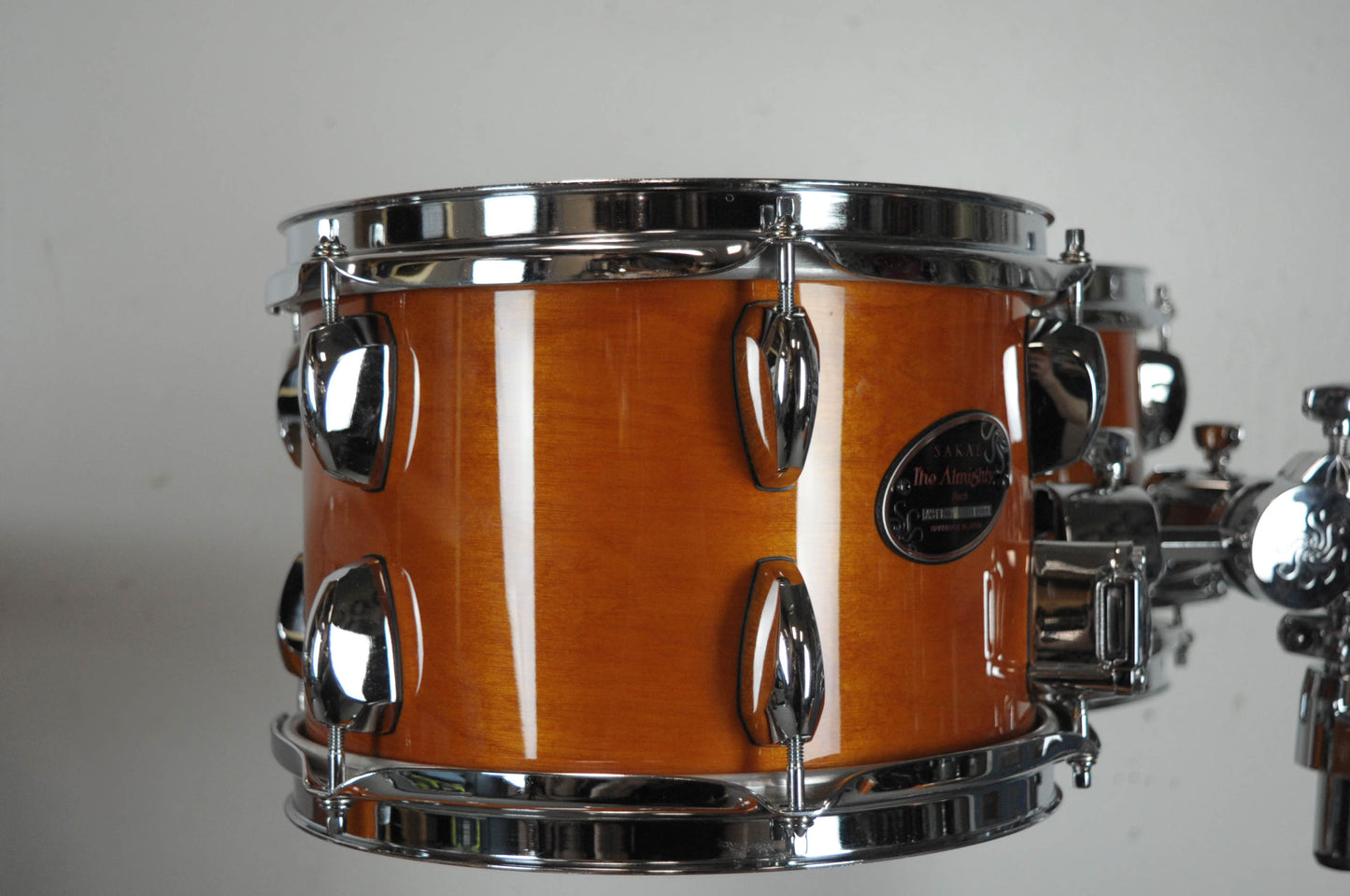 Sakae "The Almighty" Birch Amber Lacquer Drum Set
