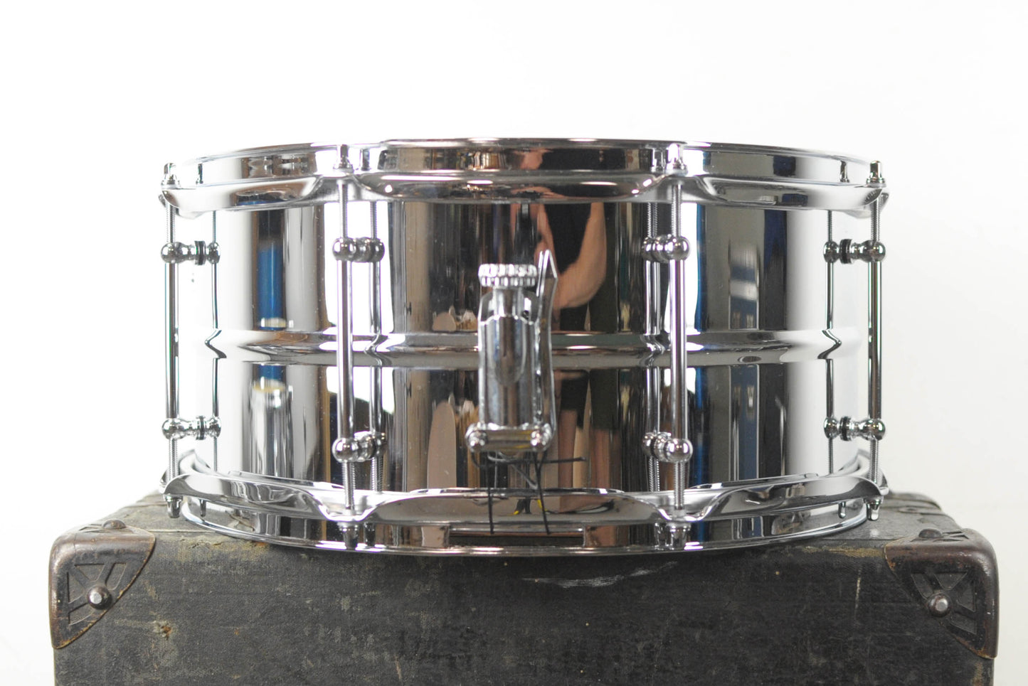 Standard Drum Co. 6.5x14 Chrome Over Brass Snare Drum