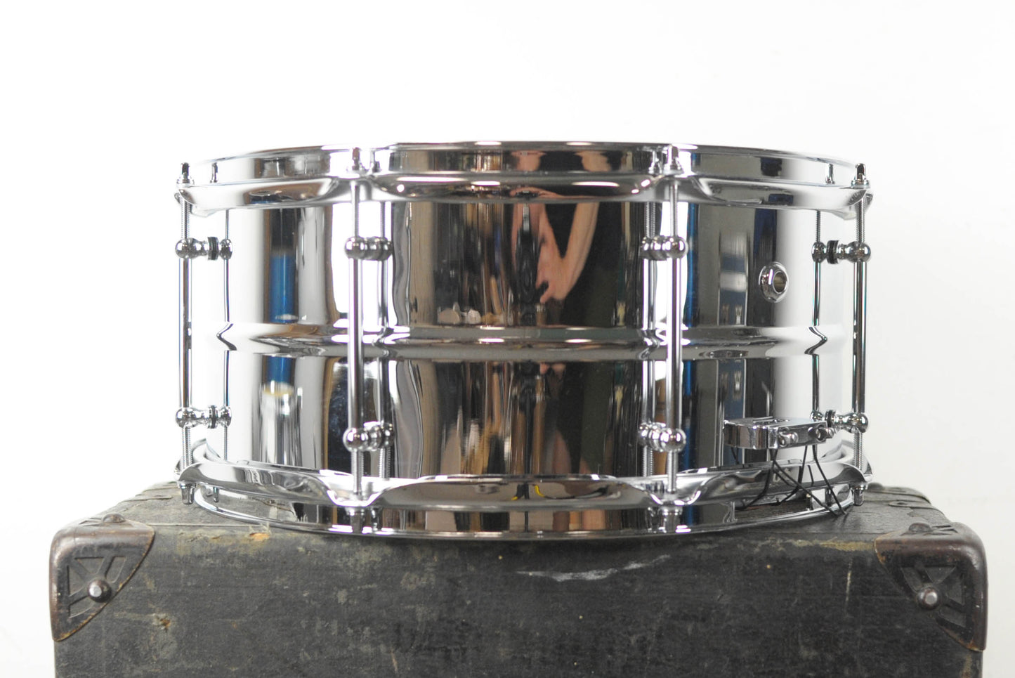 Standard Drum Co. 6.5x14 Chrome Over Brass Snare Drum