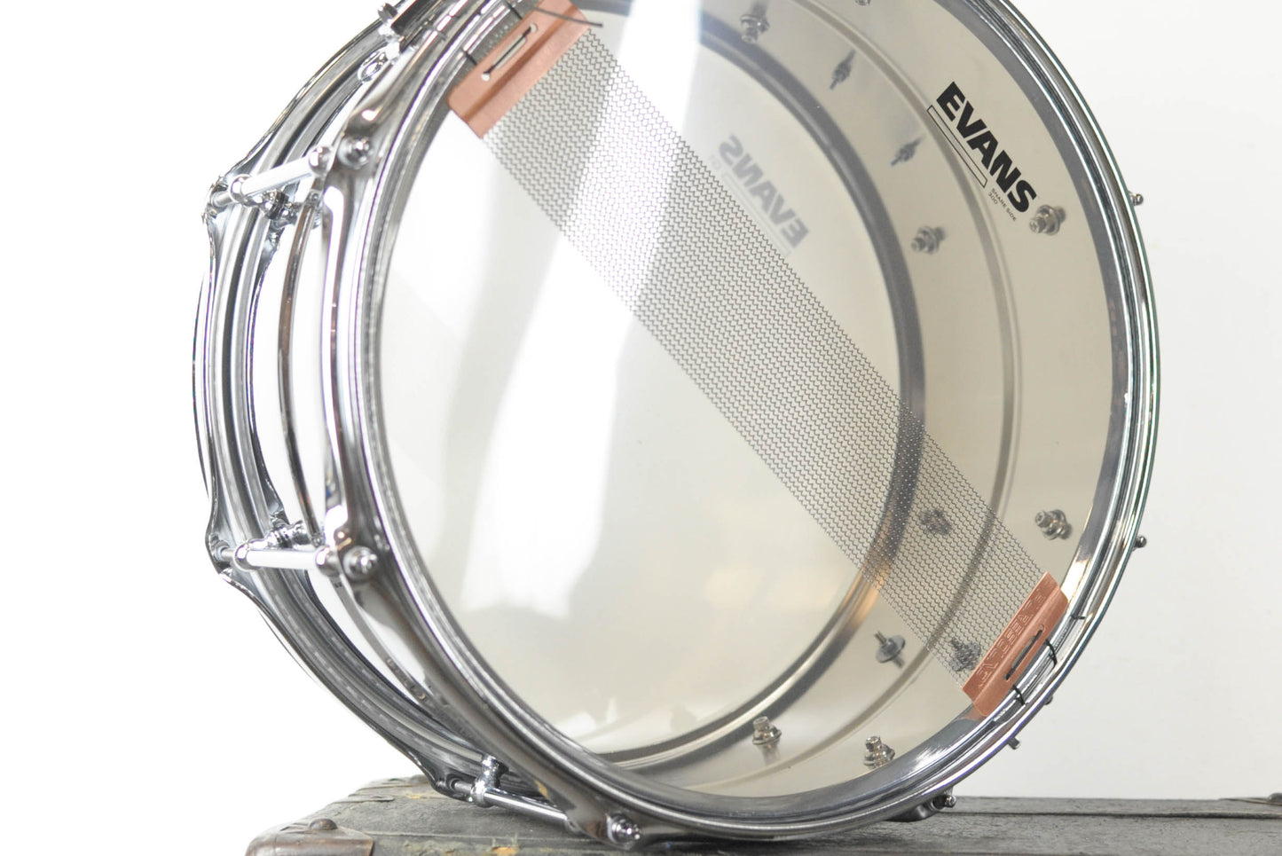 Standard Drum Co. 6.5x14 Chrome Over Brass Snare Drum