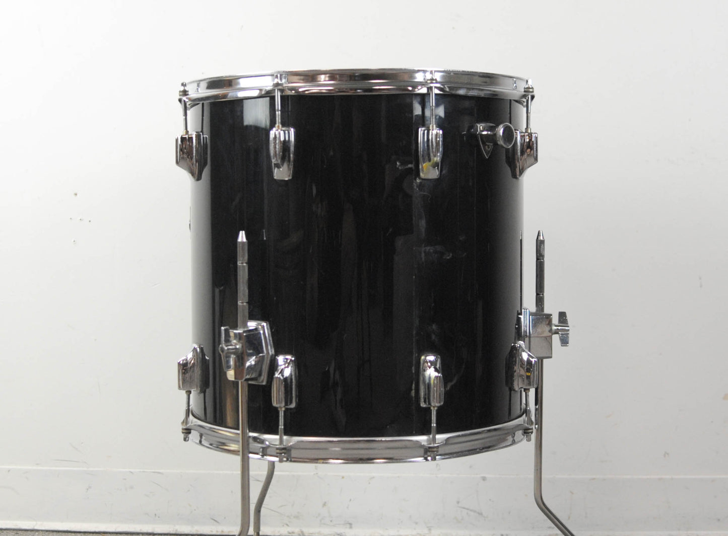 1970s Tama Imperialstar 16x16 Jet Black Floor Tom