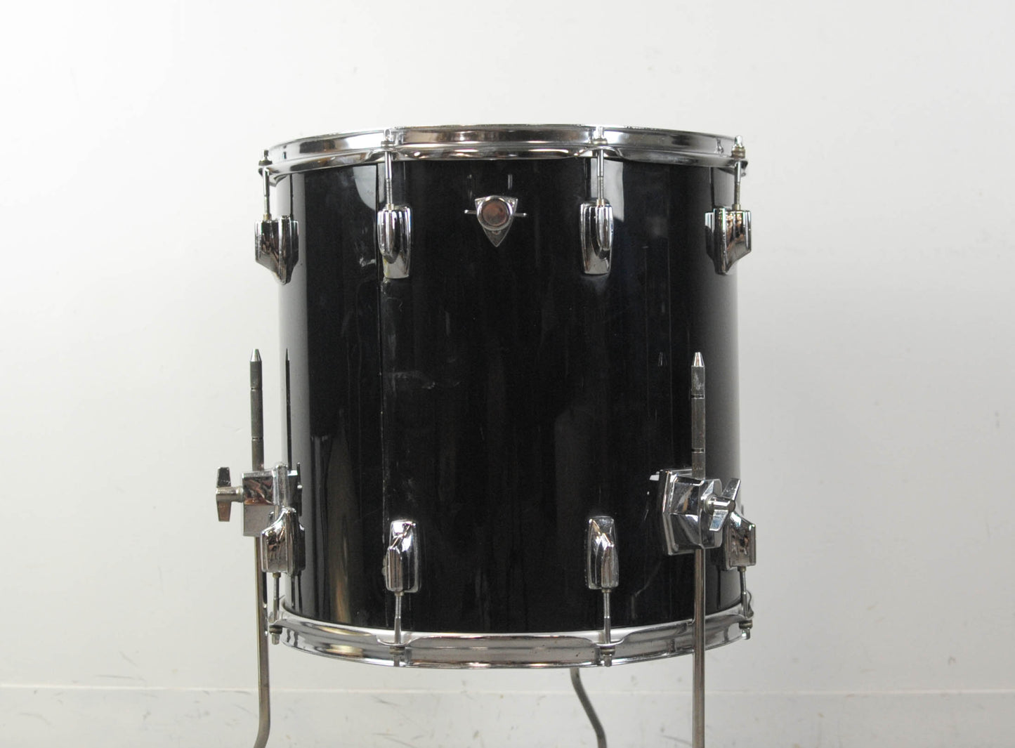 1970s Tama Imperialstar 16x16 Jet Black Floor Tom