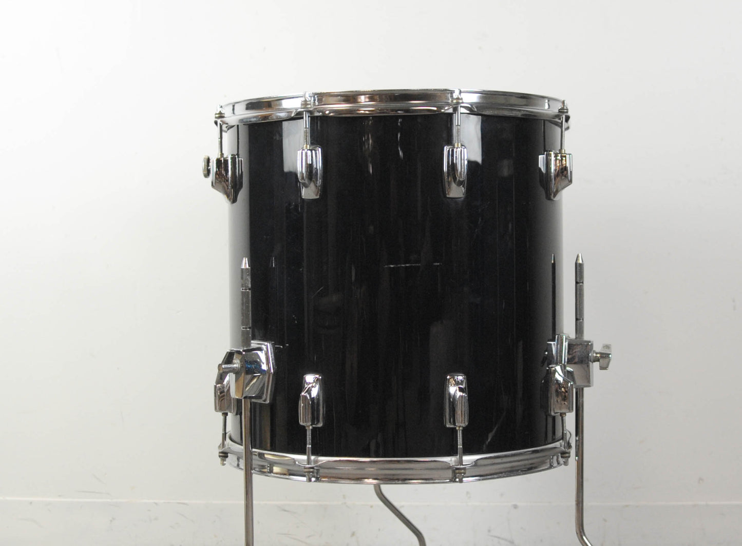 1970s Tama Imperialstar 16x16 Jet Black Floor Tom