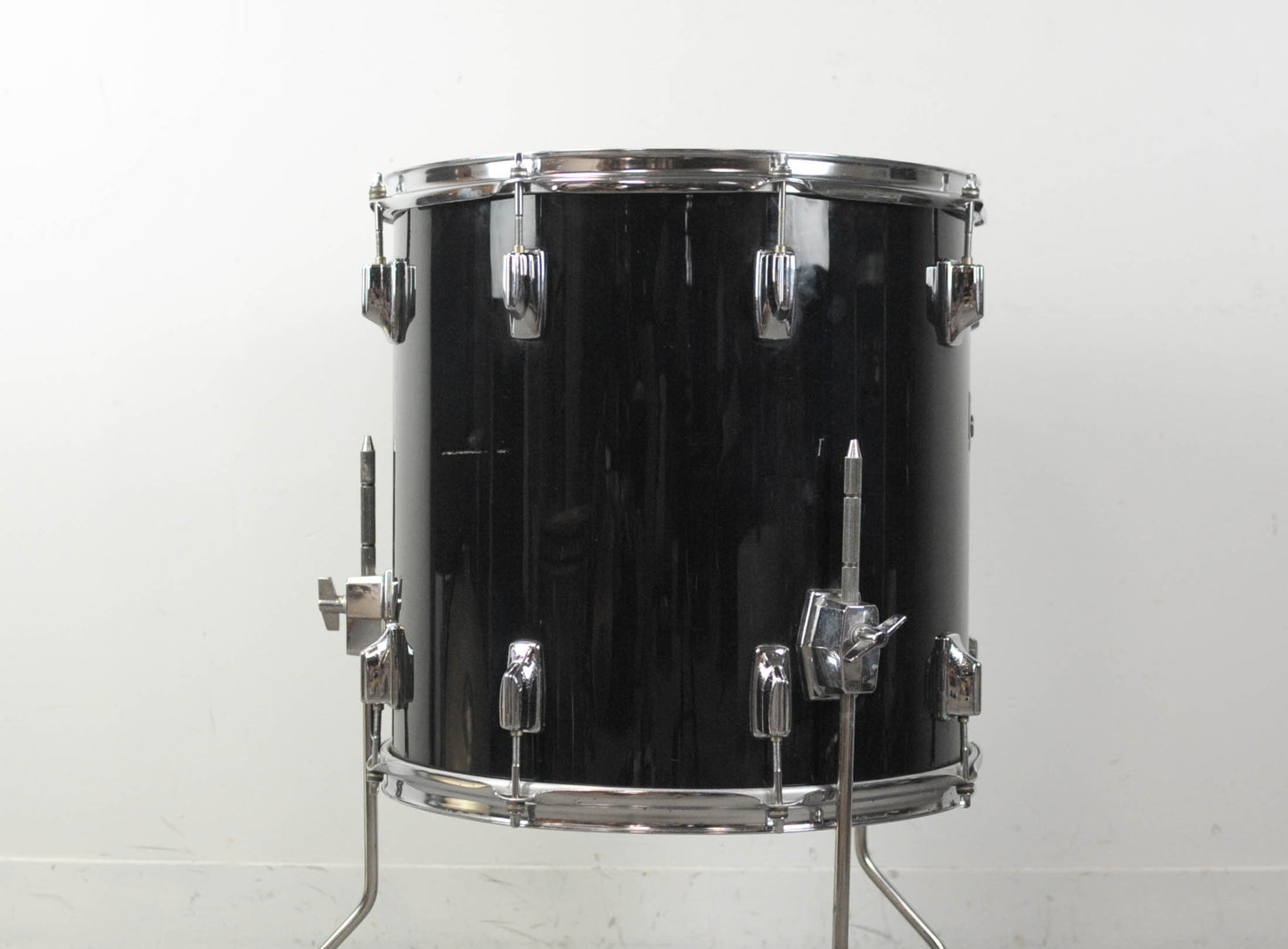 1970s Tama Imperialstar 16x16 Jet Black Floor Tom