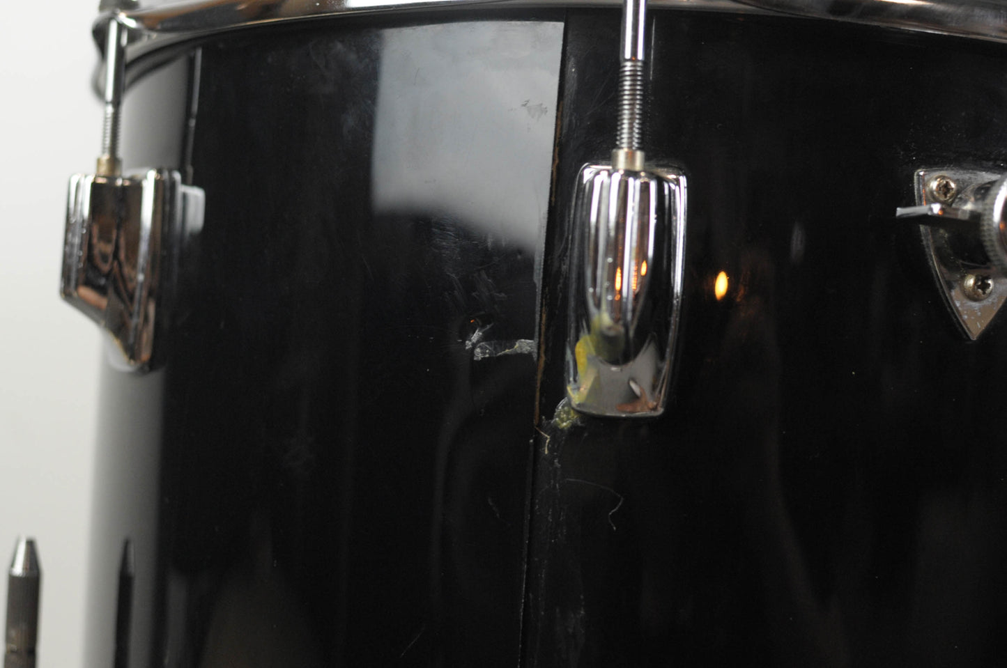 1970s Tama Imperialstar 16x16 Jet Black Floor Tom