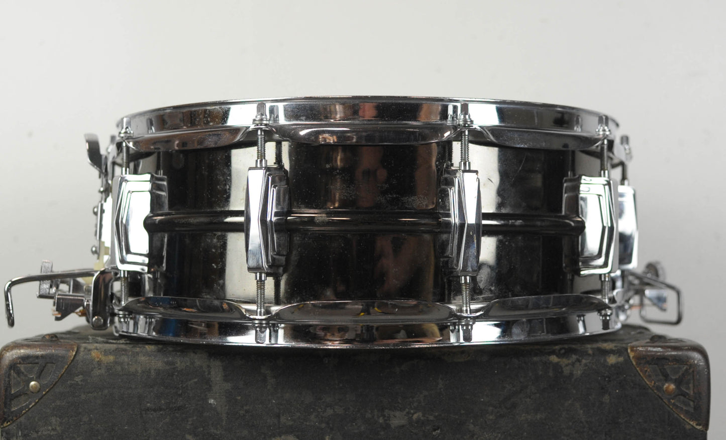 1980s Ludwig 5x14 Black Beauty Super-Sensitive Snare Drum