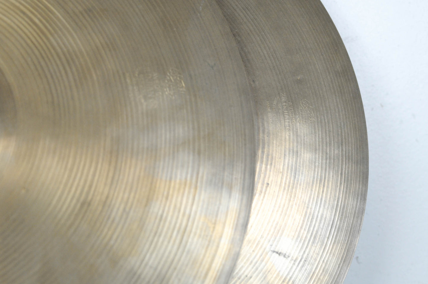 1960s Zildjian A 14" Thin Hi Hat Cymbals 797g 864g