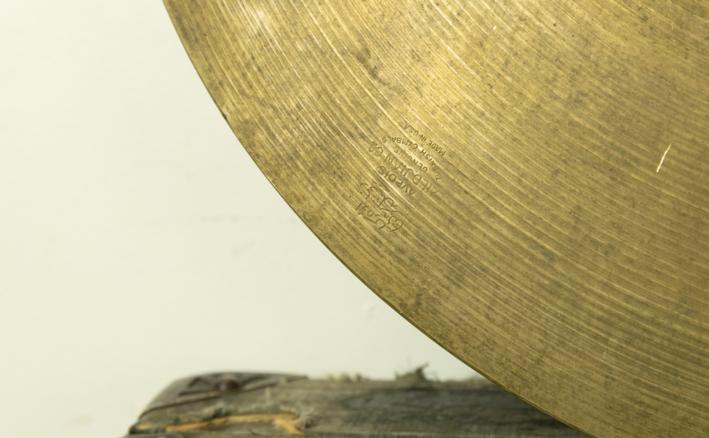 1960s Zildjian 22" A Ride Cymbal 2777g