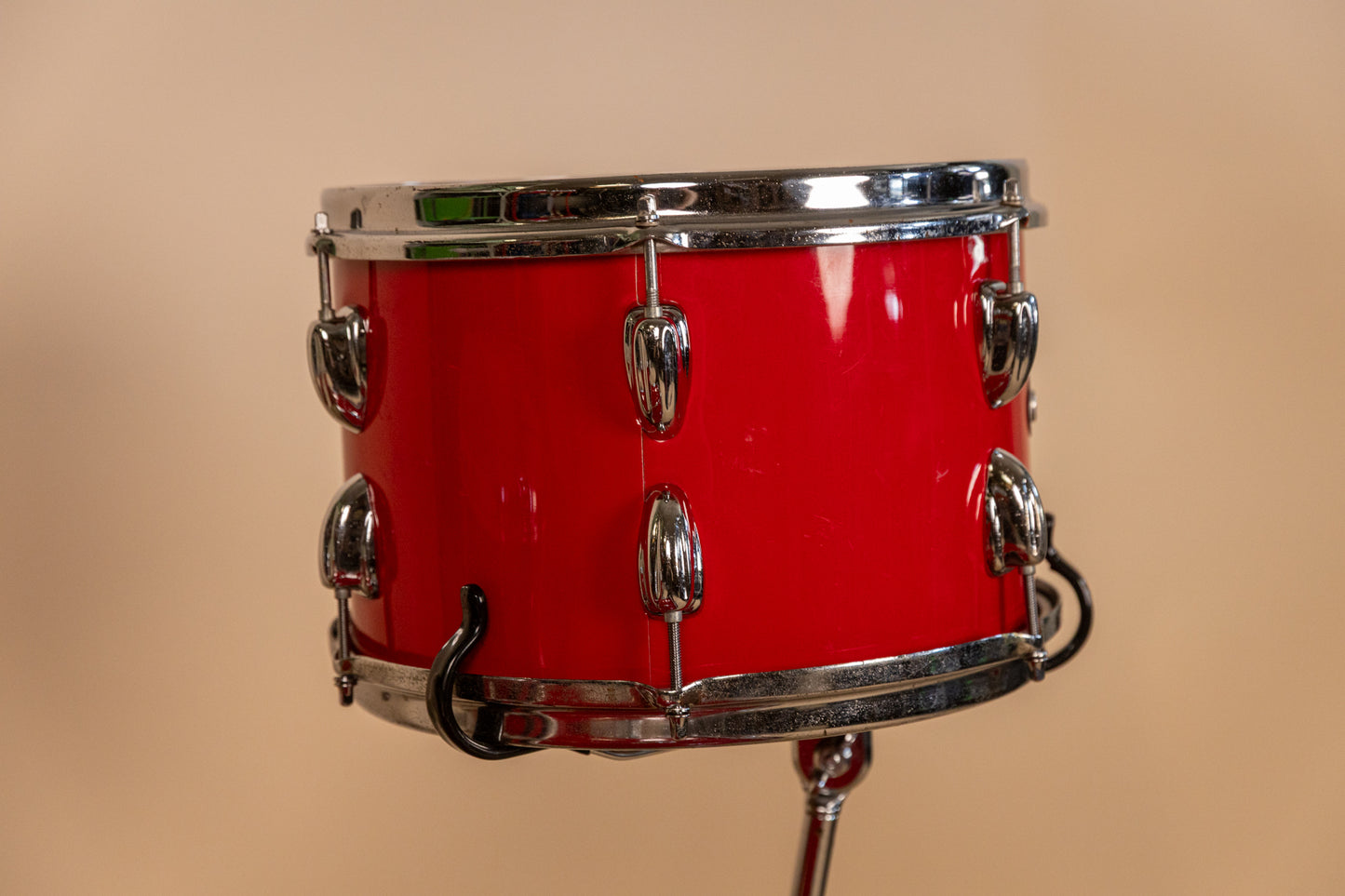 1970s Slingerland Stage Band Red Gloss Pearl Drum Set