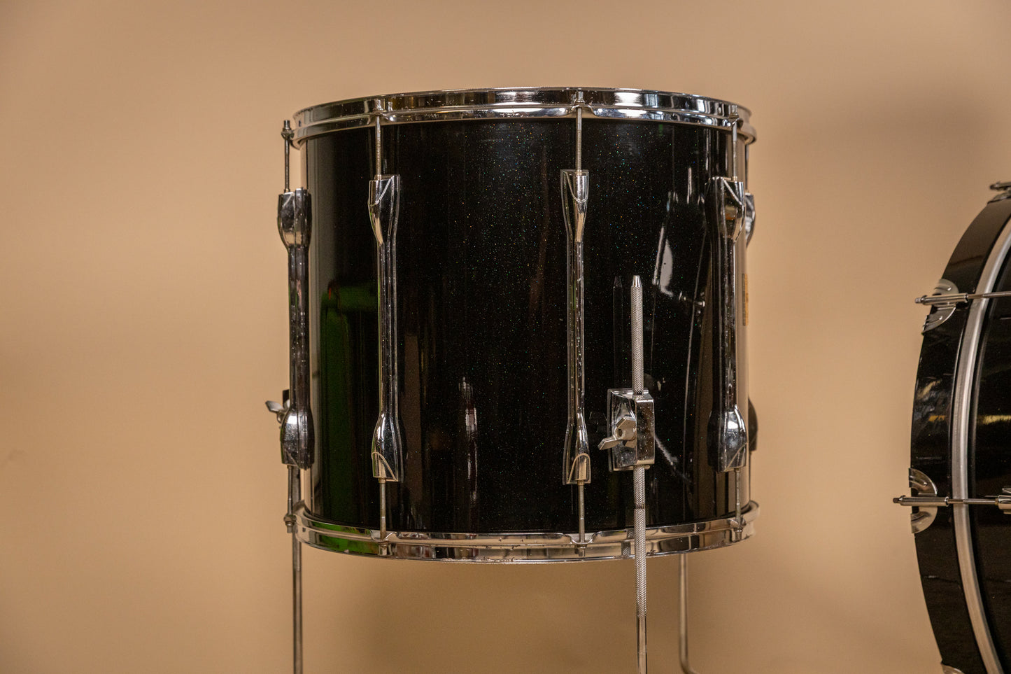 Yamaha Rock Tour Custom Black Sparkle Drum Set