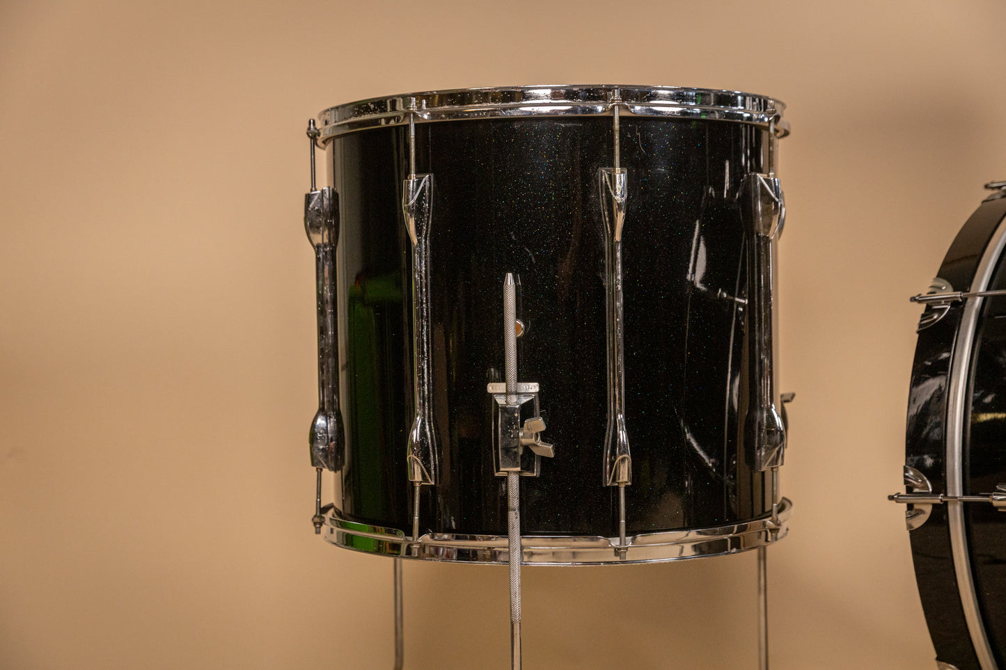 Yamaha Rock Tour Custom Black Sparkle Drum Set