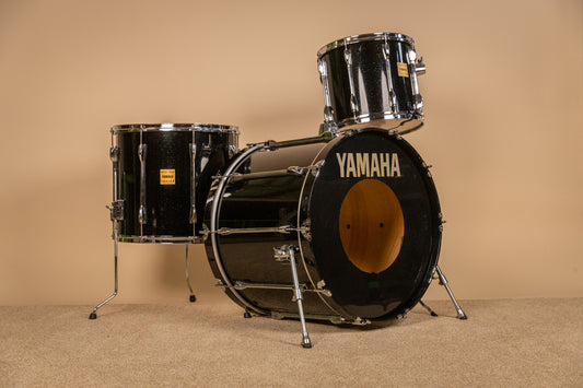 Yamaha Rock Tour Custom Black Sparkle Drum Set