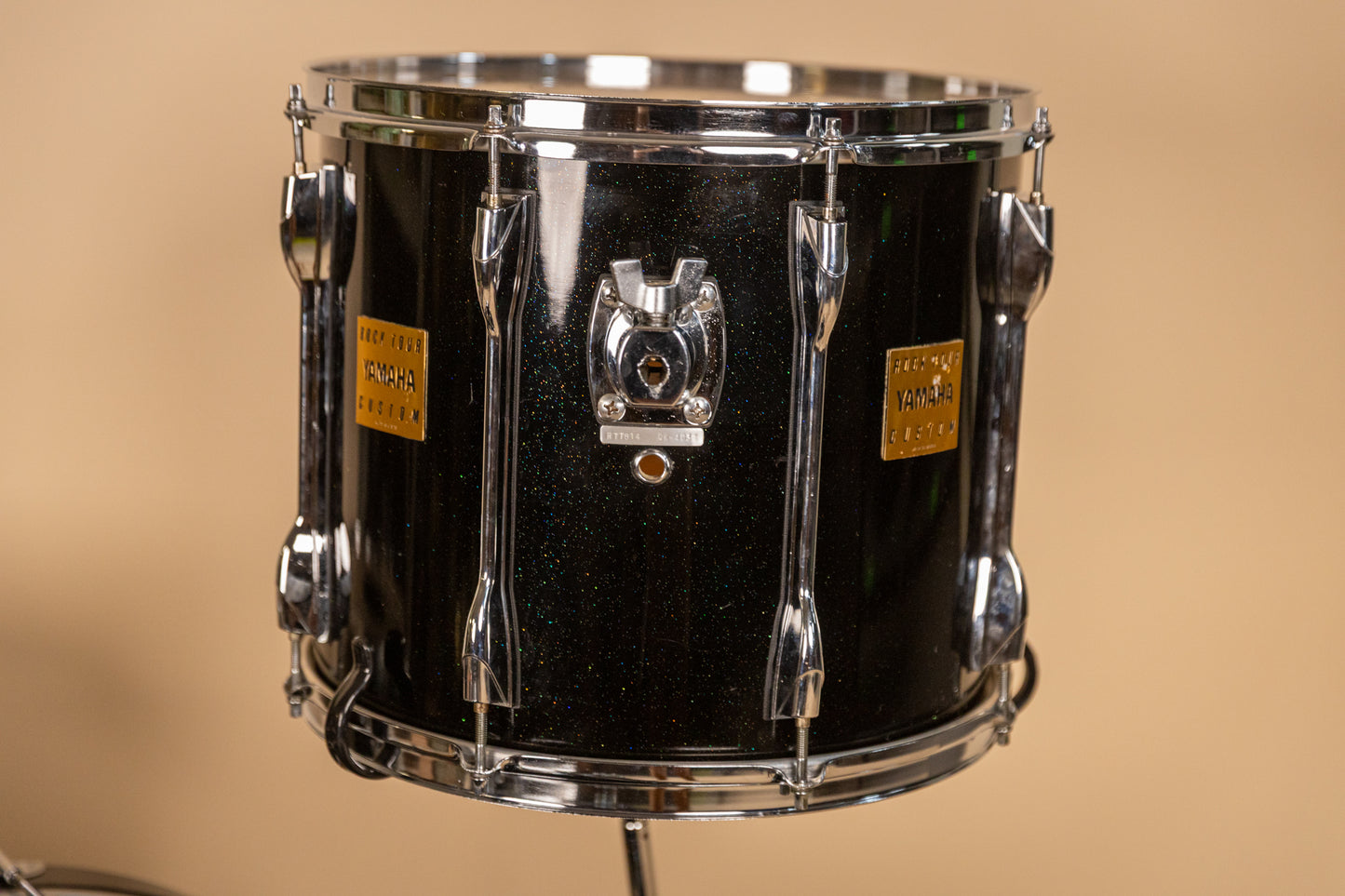 Yamaha Rock Tour Custom Black Sparkle Drum Set