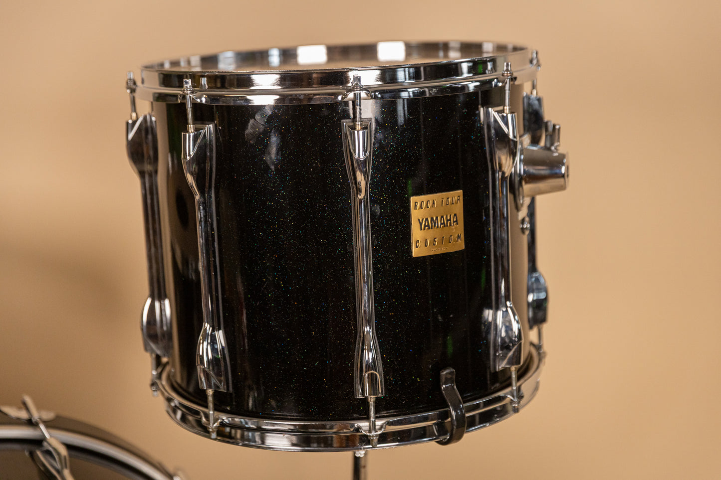Yamaha Rock Tour Custom Black Sparkle Drum Set