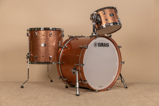 Yamaha Absolute Hybrid Maple Pink Sparkle Drum Set