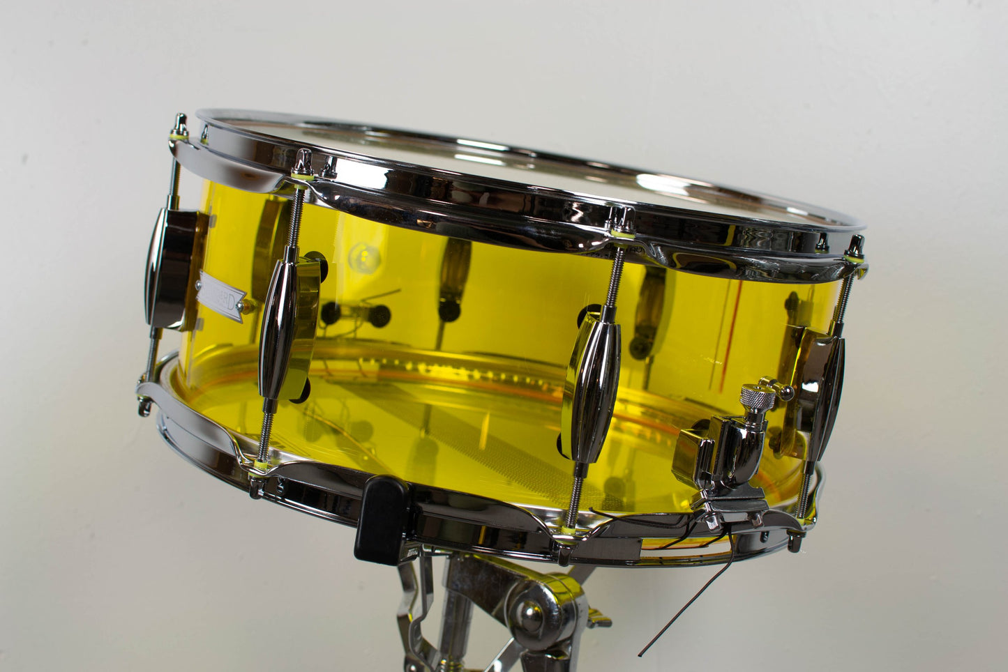 Standard Drum Co. 6x14 Yellow Acrylic Snare Drum