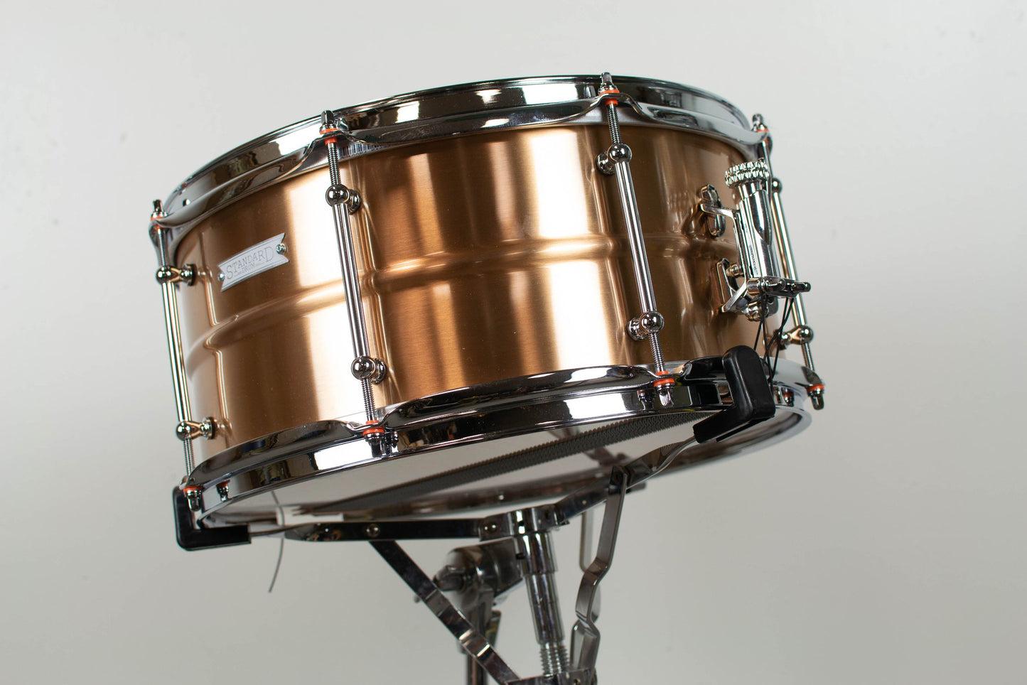 Standard Drum Co 6.5x14 Bronze Snare Drum