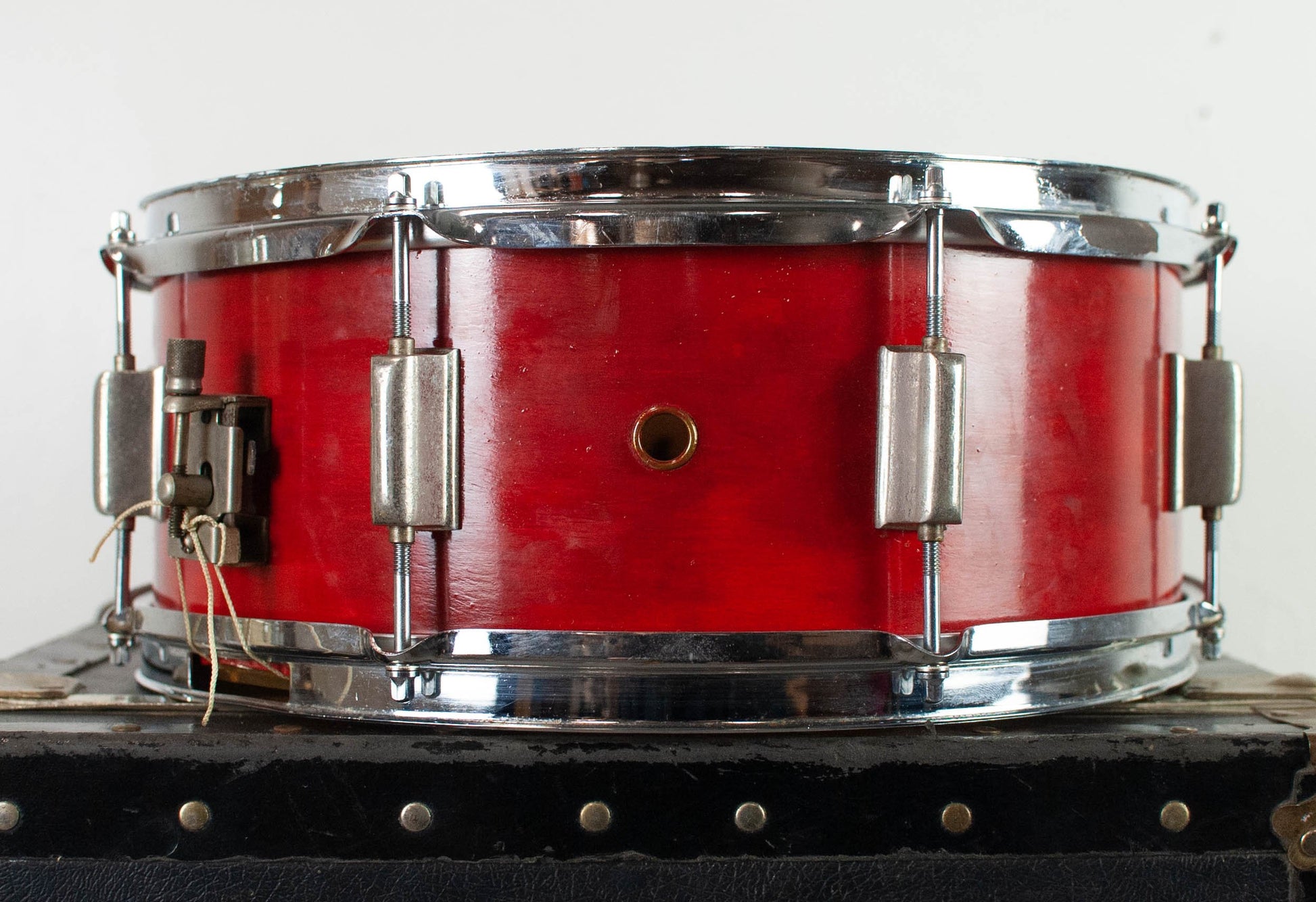 1970s Kent 5.5x14 "Cherry Red" Snare Drum